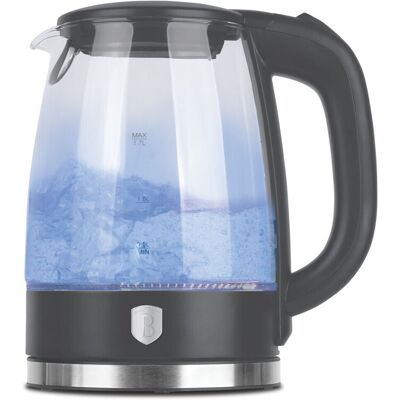 Ceainic electric Berlinger Haus, Anthracite, 1.7 L, sticla borosilicata, antracit mat/transparent Ceainic electric Berlinger Haus, Anthracite, 1.7 L, sticla borosilicata, antracit mat/transparent