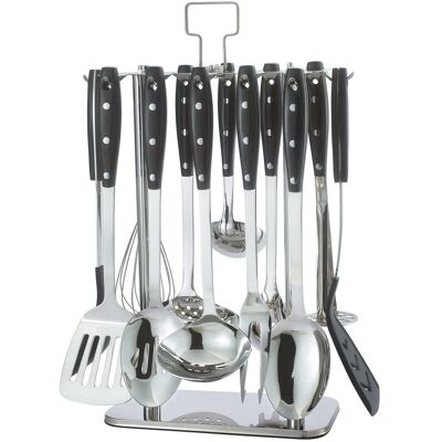 Set ustensile bucatarie 13 piese, Zokura, inox Set ustensile bucatarie 13 piese, Zokura, inox