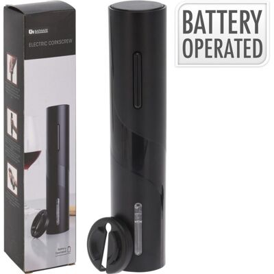 Excellent Houseware H23 - Negru - Tirbușon electric pentru vin Excellent Houseware H23 - Negru - Tirbușon electric pentru vin