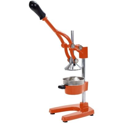 Storcator manual citrice si rodie, Zokura, fonta/inox, portocaliu Storcator manual citrice si rodie, Zokura, fonta/inox, portocaliu