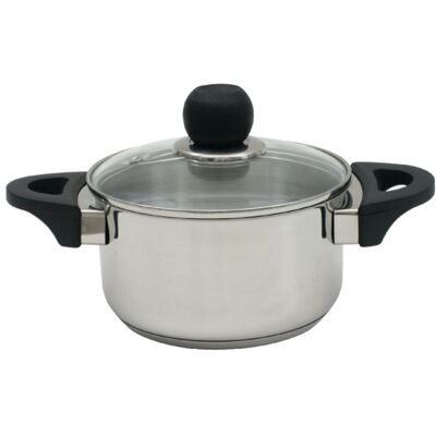 Oala cu capac Vikos, Ambition, 3.4 L, 20 cm, inox Oala cu capac Vikos, Ambition, 3.4 L, 20 cm, inox