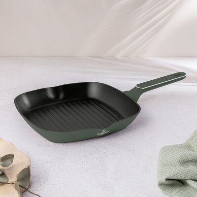 Tigaie grill Berlinger Haus, Matte Green, 28 cm, 2.1 L, aluminiu forjat, verde mat Tigaie grill Berlinger Haus, Matte Green, 28 cm, 2.1 L, aluminiu forjat, verde mat