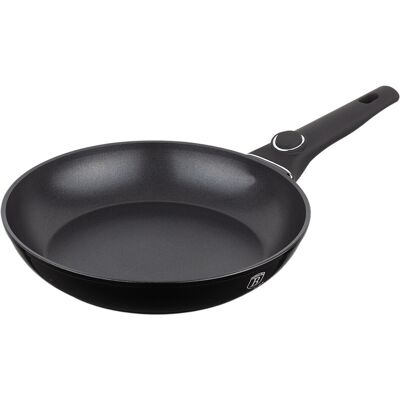 Tigaie cu maner detasabil Berlinger Haus, Black Vantage, 28 cm, 2.4 L, aluminiu forjat, negru lucios Tigaie cu maner detasabil Berlinger Haus, Black Vantage, 28 cm, 2.4 L, aluminiu forjat, negru lucios