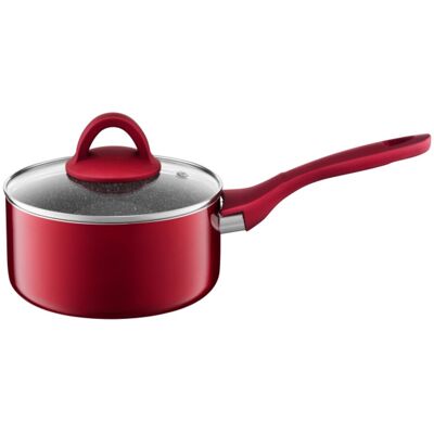 Cratita cu capac Jasper, Ambition, 16 cm, 1.4 L, aluminiu, invelis Qualum Basic Cratita cu capac Jasper, Ambition, 16 cm, 1.4 L, aluminiu, invelis Qualum Basic