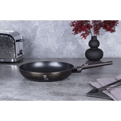 Set Prajitorie și Tigaie din Titan BerlingerHaus - 28cm, Negru Set Prajitorie și Tigaie din Titan BerlingerHaus - 28cm, Negru