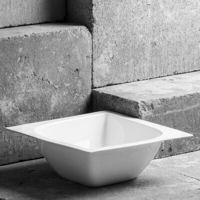 Bol Monaco, Ambition, 25.7x25.4x8.7 cm, portelan, alb Bol Monaco, Ambition, 25.7x25.4x8.7 cm, portelan, alb