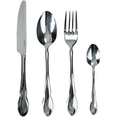Set tacamuri 24 piese, Antichi Shiny, Brandani, inox Set tacamuri 24 piese, Antichi Shiny, Brandani, inox