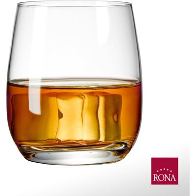 Set 6 pahare pentru whisky Cool, Rona, 360 ml, sticla, transparent Set 6 pahare pentru whisky Cool, Rona, 360 ml, sticla, transparent