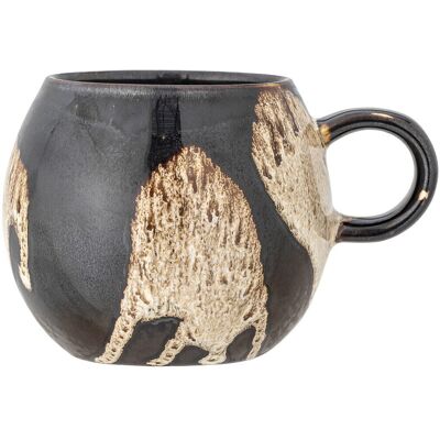 Ceasca, Bloomingville, Paula Dark, 9x8 cm, 275 ml, ceramica, maro Ceasca, Bloomingville, Paula Dark, 9x8 cm, 275 ml, ceramica, maro