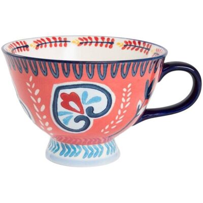 Cana Shilla, Homla, 400 ml, gresie ceramica, multicolor Cana Shilla, Homla, 400 ml, gresie ceramica, multicolor