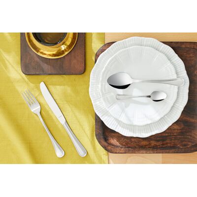 Set tacamuri 60 piese Haydn, Amefa, 6 persoane, inox 18/10, argintiu Set tacamuri 60 piese Haydn, Amefa, 6 persoane, inox 18/10, argintiu
