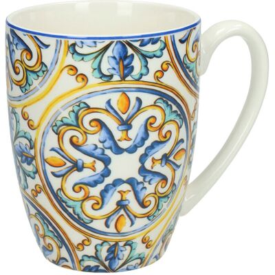 Cana, Medicea Rosone, Brandani, 8x11.5 cm, 350 ml, portelan New Bone China Cana, Medicea Rosone, Brandani, 8x11.5 cm, 350 ml, portelan New Bone China