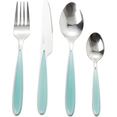 Set tacamuri 16 piese, Aquamarine, Brandani, inox Set tacamuri 16 piese, Aquamarine, Brandani, inox