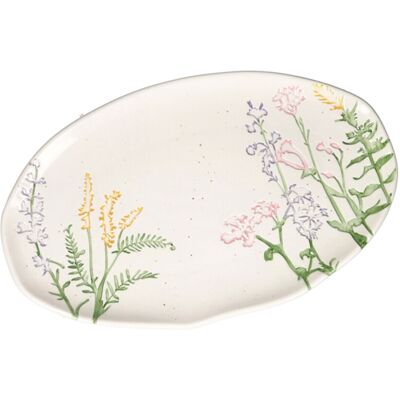 Platou pentru servire, Risveglio, Brandani, 39x32 cm, ceramica Platou pentru servire, Risveglio, Brandani, 39x32 cm, ceramica