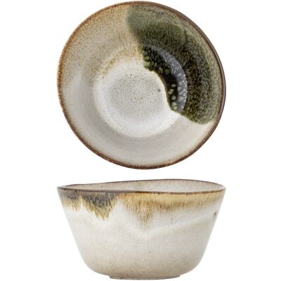 Bol, Bloomingville, Jules, 15.5x8.5 cm, 750 ml, ceramica, verde Bol, Bloomingville, Jules, 15.5x8.5 cm, 750 ml, ceramica, verde
