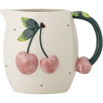 Carafa, Bloomingville, Berrie, 15.5x16 cm, 1.79 L, ceramica, roz Carafa, Bloomingville, Berrie, 15.5x16 cm, 1.79 L, ceramica, roz