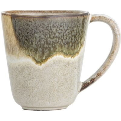 Cana, Bloomingville, Jules, 9.5x10 cm, 450 ml, ceramica, verde Cana, Bloomingville, Jules, 9.5x10 cm, 450 ml, ceramica, verde
