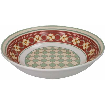 Bol pentru salata Le Cementine, Brandani, 31.5 cm, portelan Bol pentru salata Le Cementine, Brandani, 31.5 cm, portelan