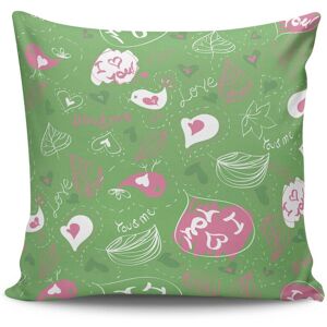 Kissy Perna, NKRLNT-015, 43x43 cm, Multicolor Kissy Perna, NKRLNT-015, 43x43 cm, Multicolor
