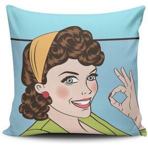 Cushion Love Perna, NKRLNT-309, 43x43 cm, Multicolor Cushion Love Perna, NKRLNT-309, 43x43 cm, Multicolor