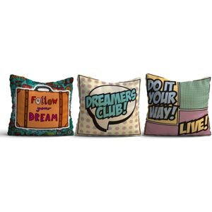 Kırlent Store Set perne decorative , HMI-KIR-96, Multicolor Kırlent Store Set perne decorative , HMI-KIR-96, Multicolor