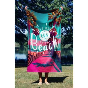 Astacura Prosop de plaja, L'essentiel Maison, Beachfun 70, 70x130 cm, Multicolor Astacura Prosop de plaja, L'essentiel Maison, Beachfun 70, 70x130 cm, Multicolor