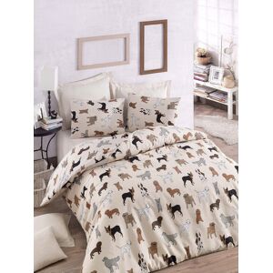 Eponj Home Lenjerie de pat dubla, L'essentiel Maison, Havhav, 65% bumbac/35% poliester, Crem / Bej / Maro / Negru / Alb / Gri Eponj Home Lenjerie de pat dubla, L'essentiel Maison, Havhav, 65% bumbac/35% poliester, Crem / Bej / Maro / Negru / Alb / Gri