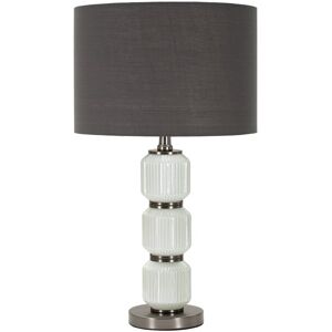 MITEPEK Modernă lampă de masă din sticlă albă - Lampa de masă MITEPEK Modernă lampă de masă din sticlă albă - Lampa de masă