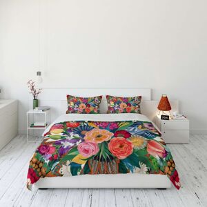 Lenjerie de pat dubla Super King (FR), 3 piese, L'essentiel Maison, FLW_DVT25-15, Multicolor Lenjerie de pat dubla Super King (FR), 3 piese, L'essentiel Maison, FLW_DVT25-15, Multicolor