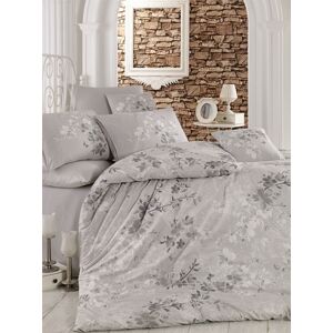 Lenjerie de pat dubla king size, Pearl Home, 172PRL98433, 3 piese, bumbac ranforce, multicolor Lenjerie de pat dubla king size, Pearl Home, 172PRL98433, 3 piese, bumbac ranforce, multicolor
