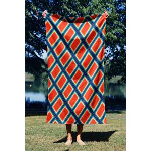 Astacura Prosop de plaja, L'essentiel Maison, Red Boxes 70, 70x130 cm, Multicolor Astacura Prosop de plaja, L'essentiel Maison, Red Boxes 70, 70x130 cm, Multicolor