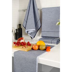 DC Home Set prosoape, Hermia, 192DCH1683, 228 g/m131, Albastru inchis DC Home Set prosoape, Hermia, 192DCH1683, 228 g/m131, Albastru inchis