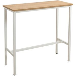 Vella Masa de bar, Hanah Home, Mola 100, 100x90x40 cm, Alb Vella Masa de bar, Hanah Home, Mola 100, 100x90x40 cm, Alb
