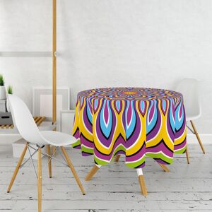 Pearl Home - Kitchen Fata de masa, Hermia, 994PRL1107, Diametru: 160 cm, Multicolor Pearl Home - Kitchen Fata de masa, Hermia, 994PRL1107, Diametru: 160 cm, Multicolor
