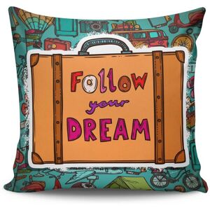 Kissy Perna, NKRLNT-082, 43x43 cm, Multicolor Kissy Perna, NKRLNT-082, 43x43 cm, Multicolor