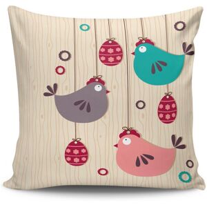 Kissy Perna, NKRLNT-120, 43x43 cm, Multicolor Kissy Perna, NKRLNT-120, 43x43 cm, Multicolor