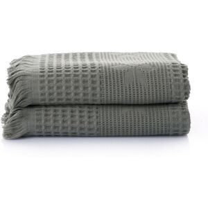 Set prosoape de baie, L'essentiel Maison, Sara, Verde Set prosoape de baie, L'essentiel Maison, Sara, Verde