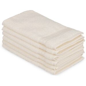 Set 6 prosoape de baie Rainbow, Hobby, 30x50 cm, bumbac, crem Set 6 prosoape de baie Rainbow, Hobby, 30x50 cm, bumbac, crem