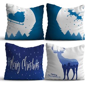 Kırlent Store Set perne decorative , NYXMAS03, Multicolor Kırlent Store Set perne decorative , NYXMAS03, Multicolor