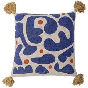 Perna decorativa, Bloomingville, Eviaya, 45x45 cm, amestec bumbac, multicolor Perna decorativa, Bloomingville, Eviaya, 45x45 cm, amestec bumbac, multicolor
