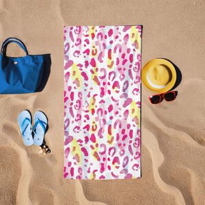 Prosop de plaja, L'essentiel Maison, BT20215061, 75x150 cm, Roz Prosop de plaja, L'essentiel Maison, BT20215061, 75x150 cm, Roz
