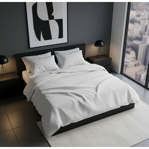 Lenjerie de pat dubla Super King (FR), 3 piese, L'essentiel Maison, White, Alb Lenjerie de pat dubla Super King (FR), 3 piese, L'essentiel Maison, White, Alb