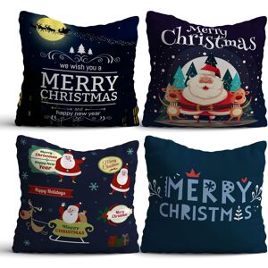 Kırlent Store Set perne decorative , NYXMAS02, Multicolor Kırlent Store Set perne decorative , NYXMAS02, Multicolor