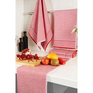 DC Home Set prosoape, Hermia, 192DCH1680, 228 g/m134, Rosu DC Home Set prosoape, Hermia, 192DCH1680, 228 g/m134, Rosu