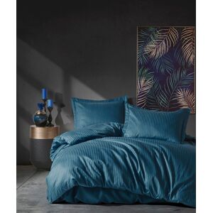 Cotton Box Lenjerie de pat dubla Super King (EU) (IT), 3 piese, L'essentiel Maison, Stripe, Albastru Cotton Box Lenjerie de pat dubla Super King (EU) (IT), 3 piese, L'essentiel Maison, Stripe, Albastru