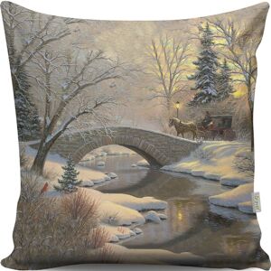 Perna decorativa, Gravel, A13010, 43x43 cm, policoton, multicolor Perna decorativa, Gravel, A13010, 43x43 cm, policoton, multicolor