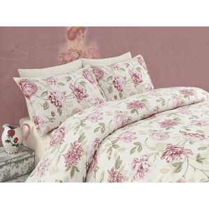 Lenjerie de pat dubla king size, Eponj Home, Care 143EPJ51239, 3 piese, amestec bumbac, multicolor Lenjerie de pat dubla king size, Eponj Home, Care 143EPJ51239, 3 piese, amestec bumbac, multicolor