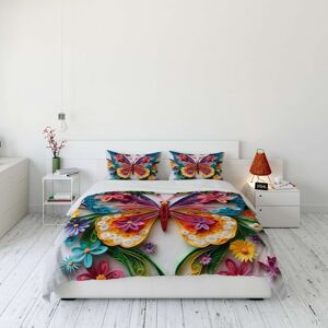 Lenjerie de pat dubla King (FR), 3 piese, L'essentiel Maison, FLW_DVT25-38, Multicolor Lenjerie de pat dubla King (FR), 3 piese, L'essentiel Maison, FLW_DVT25-38, Multicolor