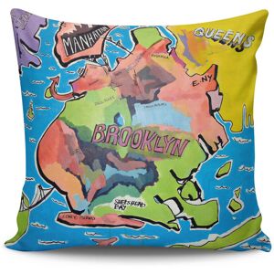 Kissy Perna, BRKRLNT-2, 43x43 cm, Multicolor Kissy Perna, BRKRLNT-2, 43x43 cm, Multicolor