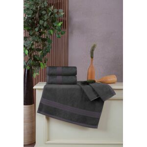 Set prosoape, L'essentiel Maison, Delux, Antracit Set prosoape, L'essentiel Maison, Delux, Antracit